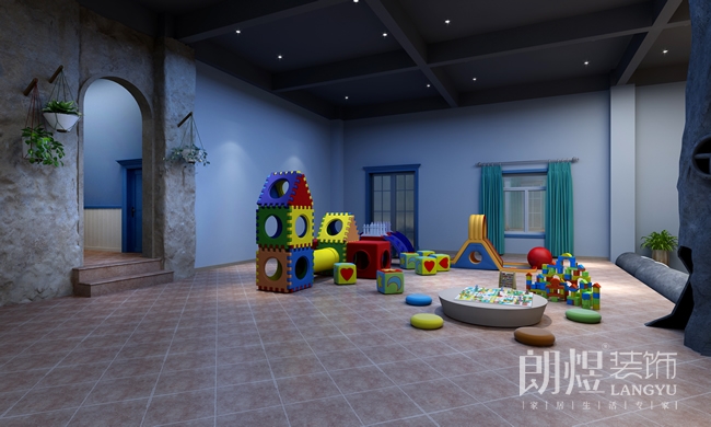 菲爾德少兒英語培訓機構裝修效果圖